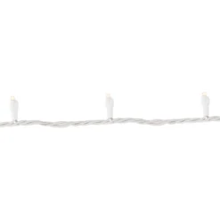 Northlight 50ct Warm White LED Wide Angle Christmas Lights, 16.25ft White Wire 7 Northlight 50ct Warm White LED Wide Angle Christmas Lights, 16.25ft White Wire -Northlight GUEST 5ee8c403 6820 455a 8787 2211111b245d