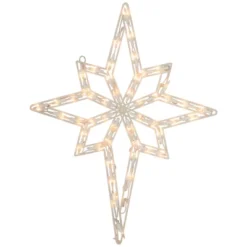 Northlight Lighted Star Of Bethlehem Christmas Window Decoration - 18"