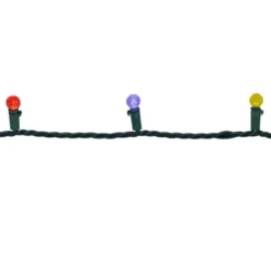 Northlight LED G12 Berry Christmas Lights - Multicolor - 16' Green Wire - 50 Ct -Northlight GUEST 5fb3ca14 9681 4b85 a541 ba1d811a14ec