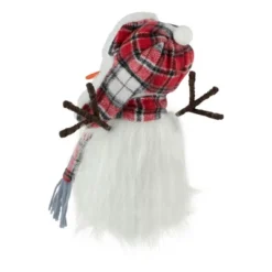 Northlight Snowman In Plaid Trapper Hat And Scarf Christmas Decoration - 10.25" -Northlight GUEST 63c1c21d dd38 42dc be04 8d36fa83a749