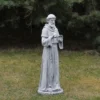 Northlight 28" St. Francis With Bird Outdoor Garden Statue -Northlight GUEST 6510d470 c191 4642 a53c 235b2f596528