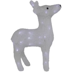 Northlight LED Lighted Commercial Grade Acrylic Reindeer Outdoor Christmas Decoration - 15" - Pure White Lights 9 Northlight LED Lighted Commercial Grade Acrylic Reindeer Outdoor Christmas Decoration - 15" - Pure White Lights -Northlight GUEST 65439ba1 58ab 4e31 b8e2 1b36ea7cd92a