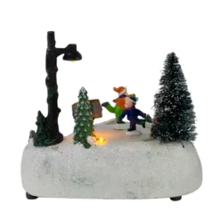 Northlight 5.5" LED Lighted Animated And Musical Christmas Skating Village Display Piece -Northlight GUEST 65b92986 28b4 47f8 aa9a cc429b6838d5
