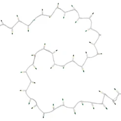Northlight Mini Christmas Light Set - Clear With Green Tips - 20.25' White Wire - 100ct 11 Northlight Mini Christmas Light Set - Clear With Green Tips - 20.25' White Wire - 100ct -Northlight GUEST 68787d4b ff92 4ee4 8203 b29531513c60 1
