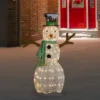 Northlight 43" LED Lighted Snowman With Top Hat And Green Scarf Outdoor Christmas Decoration 2 Northlight 43" LED Lighted Snowman With Top Hat And Green Scarf Outdoor Christmas Decoration -Northlight GUEST 688a8ec3 9eb1 4799 b7f3 c74ad10a9add
