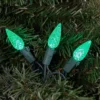 Northlight 70-Count Green Faceted C6 LED Christmas Light Set - 23ft Green Wire -Northlight GUEST 68f14a70 45a9 467d b5a0 91de71cf475e