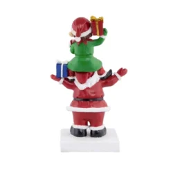 Northlight 8.75" Santa And Elf Christmas Stocking Holder -Northlight GUEST 6b3c4cca d479 412f aca3 17a3896935c5