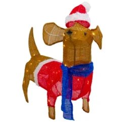 Northlight 26" LED Lighted Dachshund Dog Outdoor Christmas Decoration -Northlight GUEST 6d537ef2 657d 4fca 9d5c a7e71900efcc