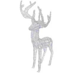 Northlight LED Color Changing Commercial Grade Acrylic Reindeer Outdoor Christmas Decoration - 46.5" -Northlight GUEST 6d90ea8b 8b64 4d54 9286 a1fd283a03ff