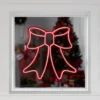 Northlight 15" Red LED Lighted Neon Style Bow Christmas Window Silhouette -Northlight GUEST 6efdd7e8 49ce 49cc af0d e66d61bdb17f