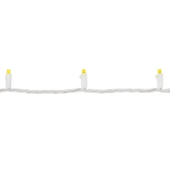 Northlight LED Wide Angle Christmas Lights - Yellow - 33' White Wire - 100 Ct -Northlight GUEST 6f776d43 953b 422b 9cc7 34c45a502a53