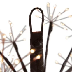 Northlight 12" Pre-Lit LED Brown Christmas Ball Decoration - Warm White Lights -Northlight GUEST 726bdb67 af5d 444f b4dc 3ddb7a35c8c8