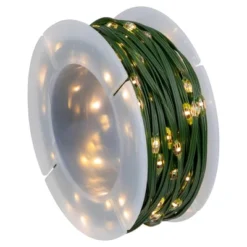 Northlight Multi-Function Christmas Fairy Lights - Warm White - 64.5' Green Wire - 200ct