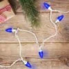 Northlight LED C7 Christmas Lights - Blue - 16' - White Wire - 25ct -Northlight GUEST 73af17ef 9311 4b47 a44e dac732a8293d