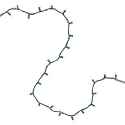 Northlight Incandescent Mini Christmas Lights - Clear - 10' Green Wire - 50ct -Northlight GUEST 7554c362 66da 4c3a a945 00b1a519664d 4