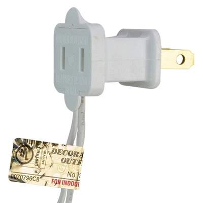 Northlight 2' X 8' Clear Mini Net Style Column Christmas Lights, White Wire 6 Northlight 2' X 8' Clear Mini Net Style Column Christmas Lights, White Wire - Image 4