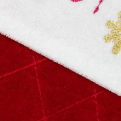 Northlight 19" Quilted Red Velvet HO! HO! HO! Embroidered Christmas Stocking -Northlight GUEST 7888a7c3 86ad 4505 affe 982295a10c8f