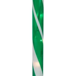 Northlight Lighted Outdoor Christmas Candy Cane Pathway Markers - 28" - Red And Green - Set Of 6 -Northlight GUEST 7991050a 81c3 4f95 9fdb c70d47ad9f22