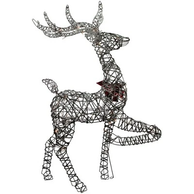 Northlight 60.25" Lighted Reindeer Stag Christmas Decoration 6 Northlight 60.25" Lighted Reindeer Stag Christmas Decoration - Image 4