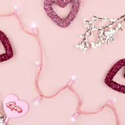 Northlight 100-Count Pure White LED Wide Angle Christmas Lights, 33ft Pink Wire -Northlight GUEST 7ba56220 eba8 4e16 8f3e b4e1f3be7b59