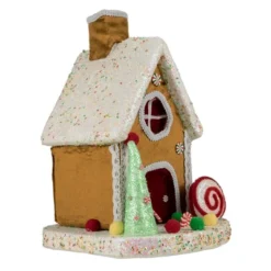 Northlight Gingerbread Glitter Candy House Christmas Decoration - 13" 12 Northlight Gingerbread Glitter Candy House Christmas Decoration - 13" -Northlight GUEST 7bb30268 9163 44df be18 4b871627fb55