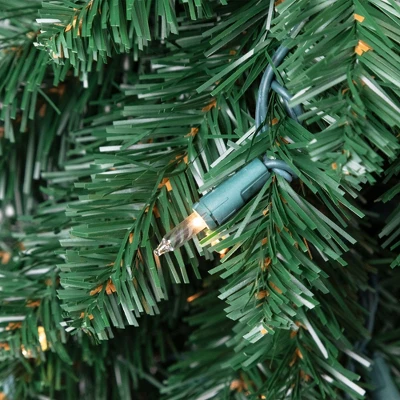 Northlight Pre-Lit Pencil Alpine Artificial Christmas Tree - 5' - Clear Lights 7 Northlight Pre-Lit Pencil Alpine Artificial Christmas Tree - 5' - Clear Lights - Image 5