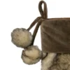 Northlight 20.5" Brown Plush Christmas Stocking With Corduroy Cuff And Pom Poms 2 Northlight 20.5" Brown Plush Christmas Stocking With Corduroy Cuff And Pom Poms -Northlight GUEST 7dc4fb7b 5751 4706 93b1 7828be6948b7