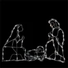 Northlight 25.5" Holy Family Nativity Scene Lighted Outdoor Christmas Decor -Northlight GUEST 7f147c63 19dc 41b3 9d15 fdf819128e3a