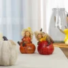 Northlight Set Of 2 Scarecrow On A Pumpkin Thanksgiving Table Figures -Northlight GUEST 7f19afec 6dbc 4ec3 bc87 6de6b087ac9b