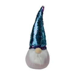 Northlight Gnome With Flip Sequin Hat Christmas Decoration - 17.5" - Purple And Blue -Northlight GUEST 7f6591f0 b405 417d 8427 950665a71059