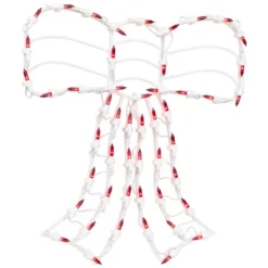 Northlight Lighted Bow Christmas Window Silhouette Decoration - 14" - Red -Northlight GUEST 80861de2 06b7 4e0e 8821 596a19ae6daf