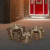 Northlight Lighted Rattan Gift Boxes With Burlap Bows Christmas Decorations - 9" - Set Of 3 1 Northlight Lighted Rattan Gift Boxes With Burlap Bows Christmas Decorations - 9" - Set Of 3 -Northlight GUEST 82e8d3fa ba80 4619 8d33 bbfe1bcb4662