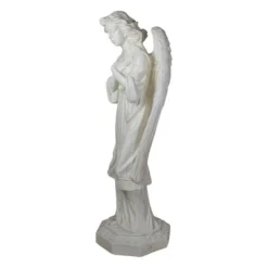 Northlight 30" Ivory Angel With Arms Folded Outdoor Garden Statue -Northlight GUEST 846b5703 5e56 44a6 819e f13f61613ea7