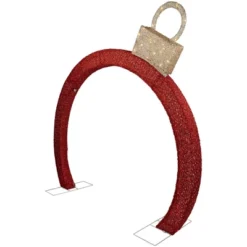 Northlight 4.25' Red LED Lighted Ornament Arch Outdoor Christmas Decoration - Warm White Lights 10 Northlight 4.25' Red LED Lighted Ornament Arch Outdoor Christmas Decoration - Warm White Lights -Northlight GUEST 860be441 0648 4b28 a71e 71254a8fc3c0