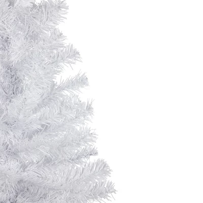 Northlight Medium Mini White Balsam Pine Artificial Christmas Tree With Burlap Base - 24" - Unlit 5 Northlight Medium Mini White Balsam Pine Artificial Christmas Tree With Burlap Base - 24" - Unlit - Image 3