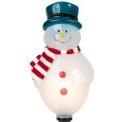 Northlight Lighted Snowmen Christmas Outdoor Pathway Markers - 16" - Set Of 3 -Northlight GUEST 876154fe db7f 4c93 a770 f66a35e45a6d