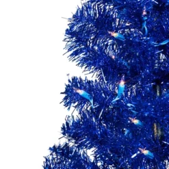 Northlight Pre-Lit Artificial Tinsel Christmas Tree - 3' - Blue - Clear Lights 10 Northlight Pre-Lit Artificial Tinsel Christmas Tree - 3' - Blue - Clear Lights -Northlight GUEST 89c150d3 5dfb 4aff 909e e87023f3b683