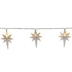 Northlight North Star Christmas Light Set - Warm White LED - 3' - Clear Wire - 10ct -Northlight GUEST 8a985bbb 3a76 49a3 bb19 e1e53bd473d7
