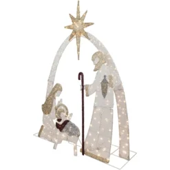 Northlight 41" LED Lighted Holy Family Nativity Scene Outdoor Christmas Decoration -Northlight GUEST 8a9e6535 3790 4c4a 9ce4 a7894f87d7a8