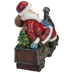 Northlight Santa On A Train Christmas Decoration - 14" -Northlight GUEST 8addf5c9 2117 483e 9f8b d19249428784