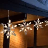 Northlight Twinkling Icicle Snowflake Christmas Lights - Clear - 8.6' White Wire - 100ct 1 Northlight Twinkling Icicle Snowflake Christmas Lights - Clear - 8.6' White Wire - 100ct -Northlight GUEST 8c0f95a9 d91e 43bc b4a7 3d47f666e48a