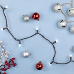 Northlight LED G12 Berry Christmas Lights - Pure White - 16' Brown Wire - 50 Ct 7 Northlight LED G12 Berry Christmas Lights - Pure White - 16' Brown Wire - 50 Ct -Northlight GUEST 8c98e480 22ff 4b0f 93c6 7ee70fd46ff3