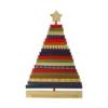 Northlight Adjustable Wooden Christmas Tree Decoration - 15.5" - Multicolor -Northlight GUEST 8d0bf86e fd4f 4509 a913 3a9afc0799da