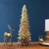 Northlight Feather Layered Cone Tree Christmas Decoration - 19.5" - Moss Green And Brown -Northlight GUEST 8fed136d aac2 4714 98d1 93f7f29df241
