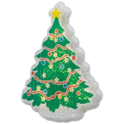 Northlight Lighted Holographic Christmas Tree Window Silhouette - 12.5" - Clear Lights -Northlight GUEST 932e76a7 8a0f 4796 9240 b967c898eda8