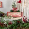 Northlight Framed "Blessed" Wooden Christmas Decoration - 9.75" -Northlight GUEST 93f8e9d8 0ec4 4cc3 8da2 5e79f173da36
