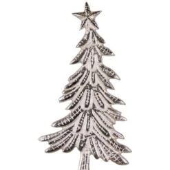 Northlight Embossed Swaying Tree Metal Christmas Decoration - 12" -Northlight GUEST 947219d1 e7f1 4125 b190 9f97b98cda0c