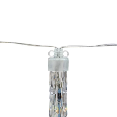 Northlight LED Color Changing Cascading Icicle Christmas Light Tubes - Multicolor - 13' Clear Wire - 5ct 7 Northlight LED Color Changing Cascading Icicle Christmas Light Tubes - Multicolor - 13' Clear Wire - 5ct - Image 5