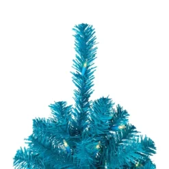 Northlight Pre-Lit Medium Pine Artificial Christmas Tree - 6' - Turquoise - Clear Lights -Northlight GUEST 96a44d9e e70c 4ca8 a2b9 3d3327cbde0b
