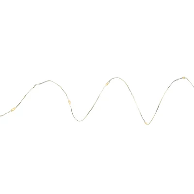 Northlight 50-Count Warm White LED Micro Fairy Christmas Lights - 16ft, Copper Wire 7 Northlight 50-Count Warm White LED Micro Fairy Christmas Lights - 16ft, Copper Wire - Image 5